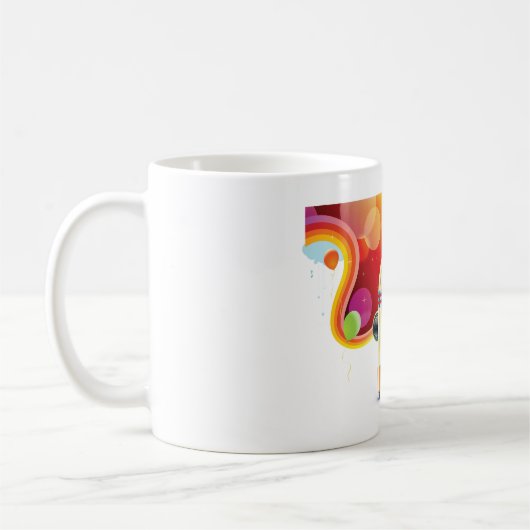 Musique Juke Box Mug (Gauche)