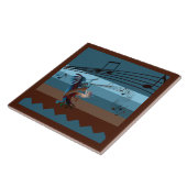 Musique Kokopelli Sud-Ouest Grande Carreaux (Côté)