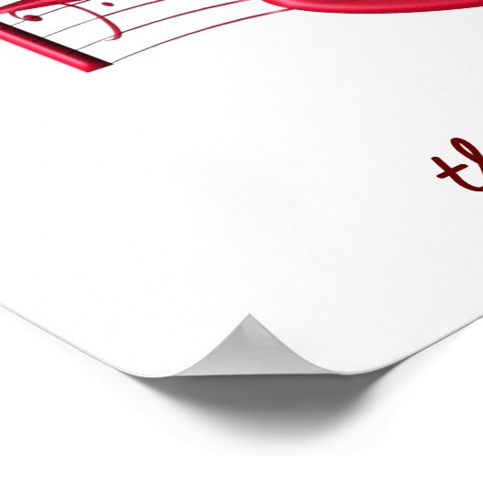 Musique lavée - affiche (Coin)