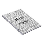 Musique Major Carnet Journal (Côté Droit)