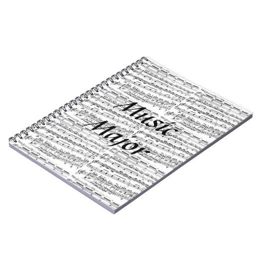 Musique Major Carnet Journal (Côté gauche)