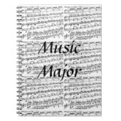 Musique Major Carnet Journal (Devant)