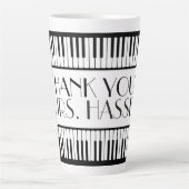 Musique Merci Enseignant Café Mug (Devant)