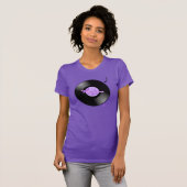 Musique MoonDreams Enregistrement T-shirt Purple F (Devant entier)