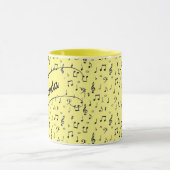 Musique noire personnalisée Café Mug (Centre)