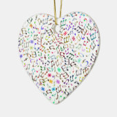 Musique Note Ornement cardiaque (Gauche)