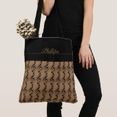 Musique Note Sac fourre-tout monogramme (De près)