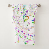 Musique, Notes musicales, Coloré (En situation)