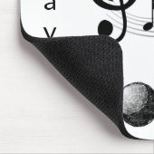 Musique Notes Pad Souris! Tapis de souris (Coin)