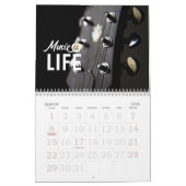 Musique Photos & Citations Calendrier mural (Mar 2026)