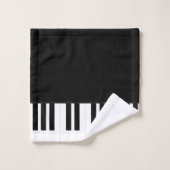 MUSIQUE PIANO (Gant de toilette)