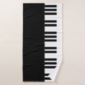 MUSIQUE PIANO (Serviette de bain)