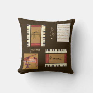 Musique : piano de style fédéral, coussin de parti