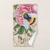 Musique Pour Abees Pink Peony (Serviette à main)