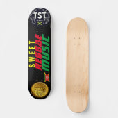 MUSIQUE REGGAE DOUCE Planche de skateboard JMT 7 (Recto)