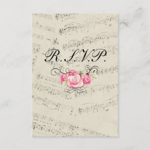 Musique romantique moderne note Mariage réponse RS