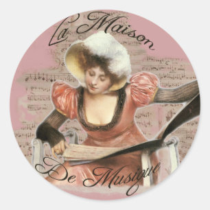 Musique Ronde Sticker