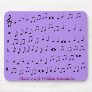 Musique sans tapis de souris de frontières