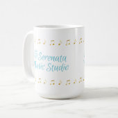 Musique Serenata Studio Musique Mug (Devant gauche)