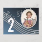 Musique Silver BluePhoto Numéro de table (Dos)