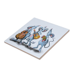 Musique Souris Band Funny Carreaux céramiques