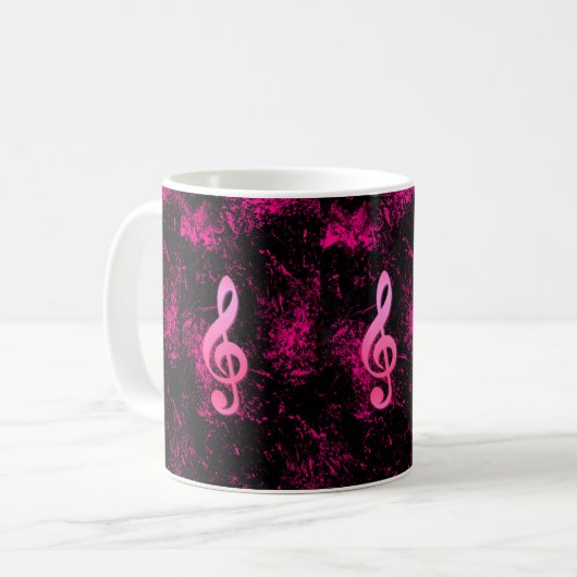 Musique Symbole Mug (Devant gauche)
