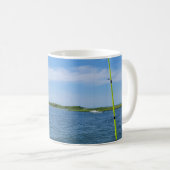 Musique tasse pêche marine voile (Devant droit)