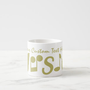 MUSIQUE tasses personnalisées