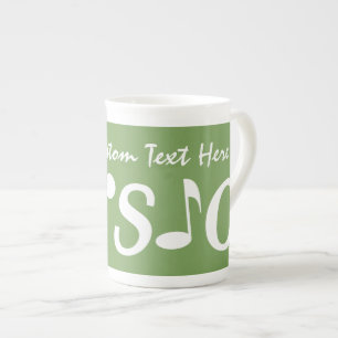 Musique tasses personnalisées