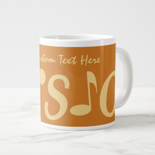 MUSIQUE tasses personnalisées