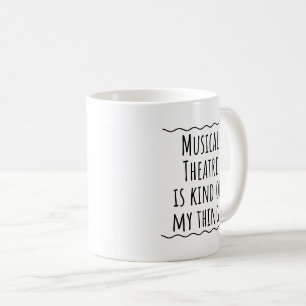 Musique Théâtre Cadeau Mug Café Coupe
