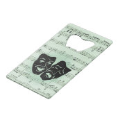 Musique verte et masques grecs de théâtre (Devant Angle)