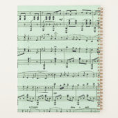 Musique verte et masques grecs de théâtre (Dos)