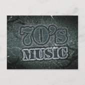 Musique Vintage 70 - Cartes Postales (Devant)