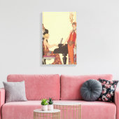 Musique vintage, chanteur de piano Art Déco (Insitu(Salon))