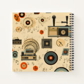 Musique vintage et Carnet Linked (Dos)