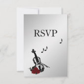 Musique violon argenté RSVP avec Entree Choix (Dos)