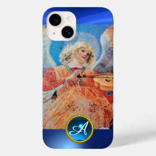 MUSISCH ANGEL, blauw Sapphire Monogram Case-Mate iPhone 14 Hoesje