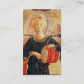 MUSISCH ANGEL SPEELDRUM VISITEKAARTJE (Achterkant)