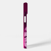 MUSISCHE KAT MET OWL IN PINK PAARS GEM Case-Mate iPhone CASE (Achterkant / Rechts)