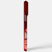 MUSISCHE KAT MET OWL IN RODE RUBY GEM Case-Mate iPhone CASE (Achterkant / Rechts)