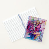 MUSISCHE PINK GESLOTEN MET OWL NOTITIEBOEK (Binnen)