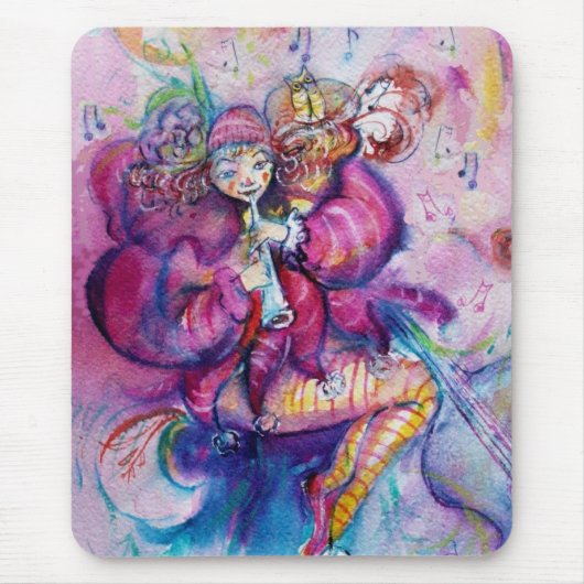 MUSISCHE PINK GESLOTEN MUISMAT (Voorkant)