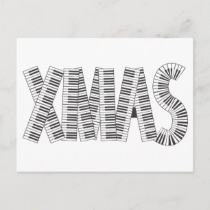 MUSISCHE XMAS FEESTDAGENKAART