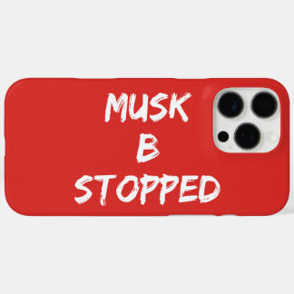 MUSK B STOPTE iPhone 16 PRO MAX HOESJE