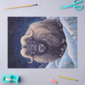 Musk os boho mystieke kunst tissuepapier (Craft)