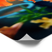 Muskbloemen Poster (Hoek)