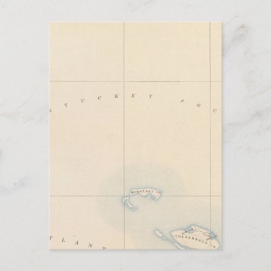 Muskeget, Massachusetts Briefkaart (Voorkant)