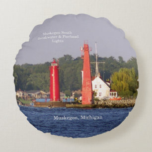 Muskegon coussin rond