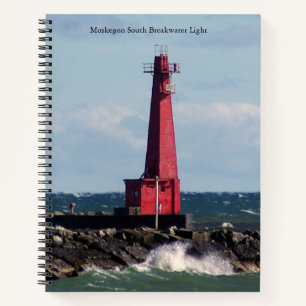 Muskegon South Bkw & Pierhead Lights cahier